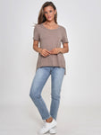 LEONI Cooper Tee - Mocha