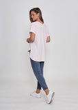 LEONI Ryder Cotton Tee - Pink