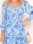 LEONI Phoenix Dress - Blue Print