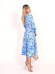 LEONI Phoenix Dress - Blue Print