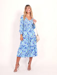 LEONI Phoenix Dress - Blue Print