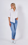 G7 Adele Linen Shirt - White