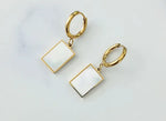 Shell Rectangle - Gold