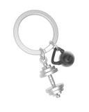 Gym Weights Keychain