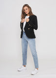 Hayden Fitted Blazer - Black