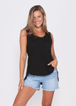 LEONI Laura Tank - Black