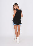 LEONI Laura Tank - Black