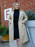 LEONI Trench Coat - Taupe