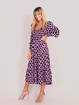 LEONI Phoenix Dress - Retro Purple