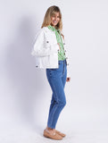 Monaco Jeans - Rylan Denim Jacket - White