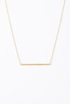 Stilen Blake Bar Necklace - Gold