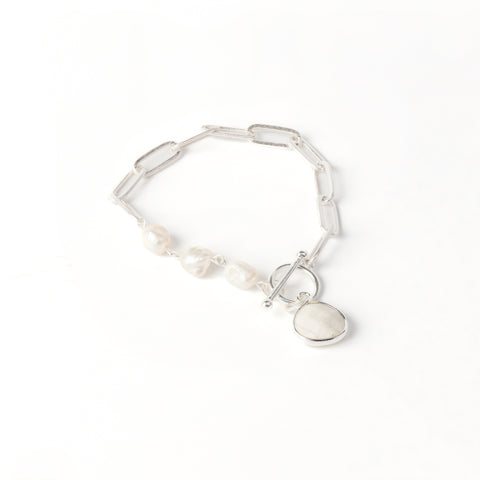 Stilen June Chunky Bracelet - Silver