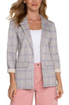 Liverpool Boyfriend Blazer - Fuchsia Kiss