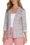 Liverpool Boyfriend Blazer - Fuchsia Kiss