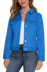 Liverpool Classic Denim Jacket - Diva Blue