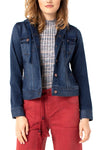 HOODED DENIM JACKET - clearance