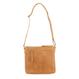 Milleni Nappa Leather Handbag - Caramel