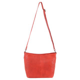 MILLENI LEATHER HANDBAG - SALSA RED