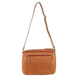 MILLENI NAPPA LEATHER HANDBAG - COGNAC