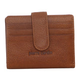 PIERRE CARDIN MENS BI-FOLD LEATHER WALLET - TAN