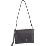 PIERRE CARDIN LARGE CLUTCH - BLACK