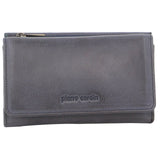 PIERRE CARDIN STEEL GREY LEATHER WALLET