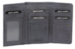 PIERRE CARDIN STEEL GREY LEATHER WALLET