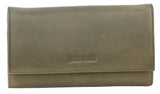 PIERRE CARDIN OLIVE LEATHER WALLET