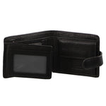 PIERRE CARDIN BLACK MEN'S LEATHER WALLET