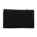 PIERRE CARDIN BLACK AND SILVER  LEATHER WALLET