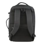 PIERRE CARDIN TRAVEL AND BUSINESS BACKPACK WITH USB PORT - BLACK