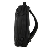 PIERRE CARDIN TRAVEL AND BUSINESS BACKPACK WITH USB PORT - BLACK