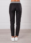 MONACO JEANS - WAX RILEY JOGGERS - BLACK CONTRAST