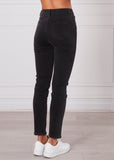 MONACO JEANS - OLIVIA MOM JEANS - BLACK