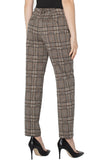 LIVERPOOL KELSEY PLAID TROUSER